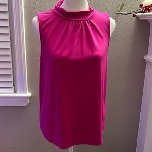 Banana Republic Hot Pink Sleeveless Blouse